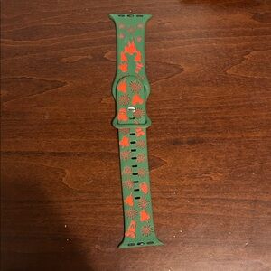 Green and Red Festive Watch Band